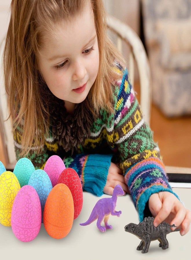 ZOHANINDL 12 Dinosaur Eggs Toys, Surprise Pack with 12 Unique Dinosaur Figures,Goodie Bag Stuffers,Pinata fillers, Easter Eggs dongcoh,Carnival Prizes Treasure Box Christmas Stocking Stuffers Treasure Box - Image 4